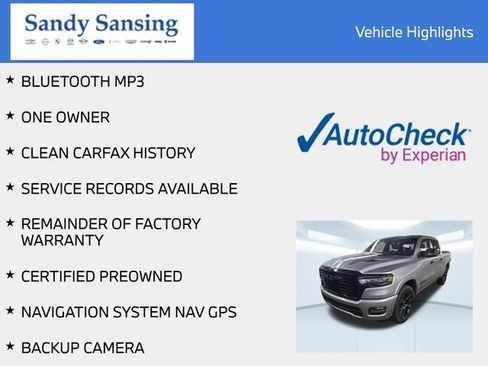 Used 2025 RAM 1500 Laramie w/ Night Edition image 3