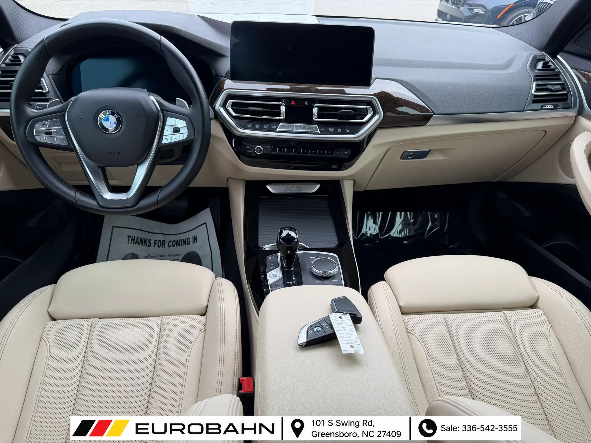 Used 2022 BMW X3 xDrive30i w/ Convenience Package AWD/4WD image 11