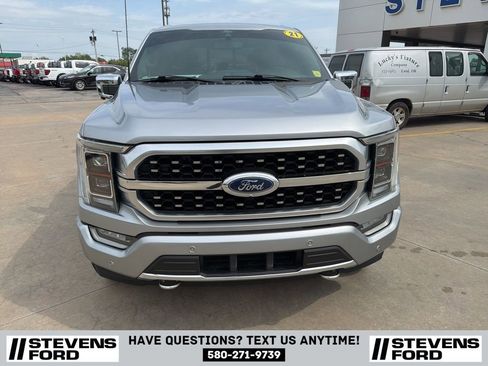 Used 2021 Ford F150 Platinum w/ Equipment Group 701A High AWD/4WD image 4