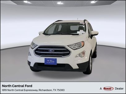 Certified 2020 Ford EcoSport SE