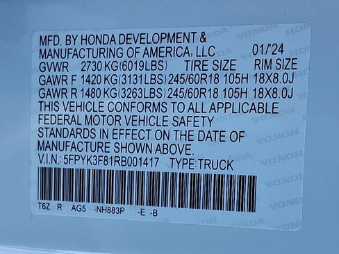 Used 2024 Honda Ridgeline Black Edition image 29