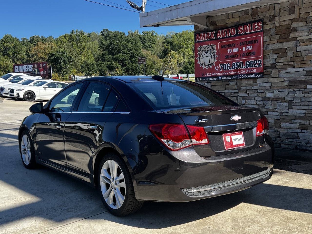 Used 2015 Chevrolet Cruze LTZ w/ Sun, Sound and Sport Package FWD image 4