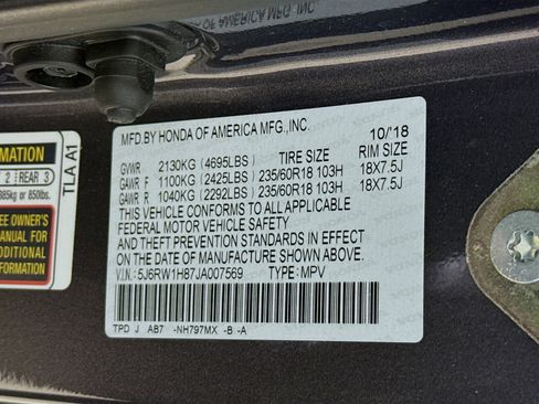 Used 2018 Honda CR-V EX-L image 38