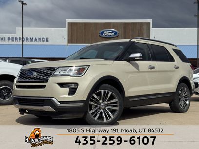 Used 2018 Ford Explorer Platinum