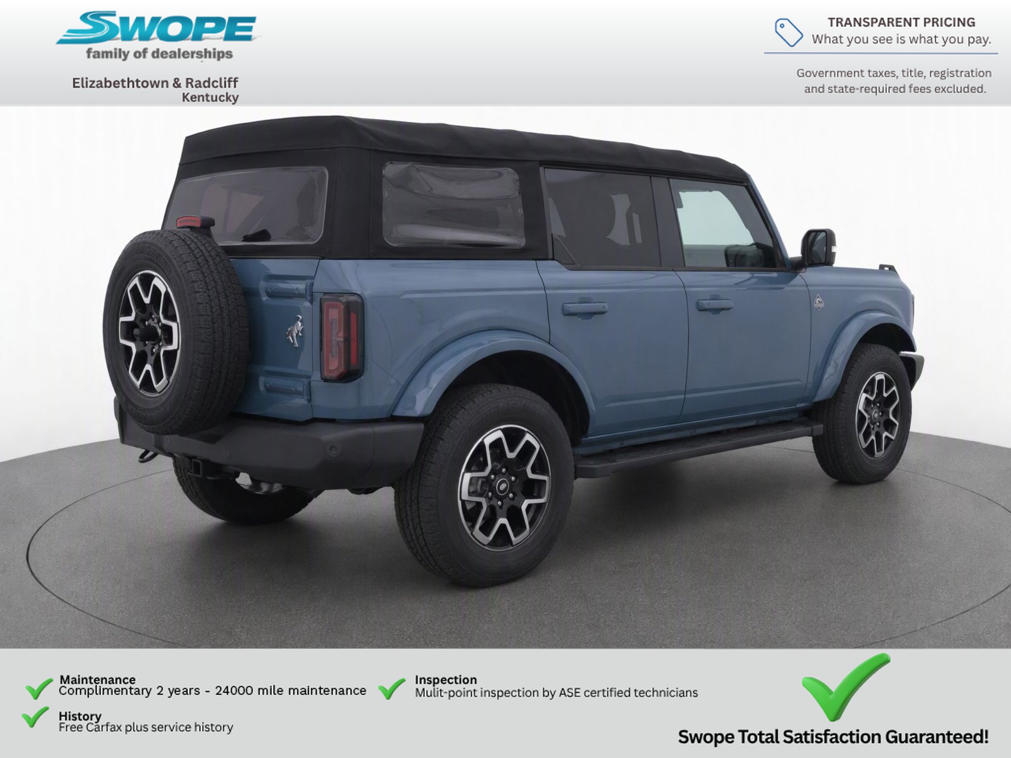 Used 2022 Ford Bronco Outer Banks AWD/4WD image 5