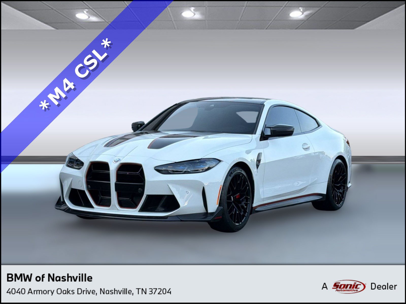 Used 2023 BMW M4 CSL RWD image 1