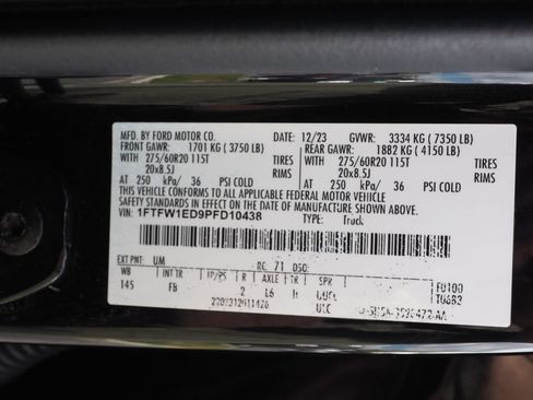 Used 2023 Ford F150 XLT w/ Equipment Group 302A High AWD/4WD image 30