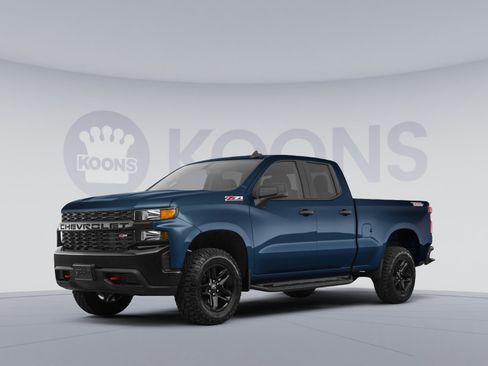 Used 2021 Chevrolet Silverado 1500 Custom w/ LPO, Dark Essentials Package AWD/4WD image 1