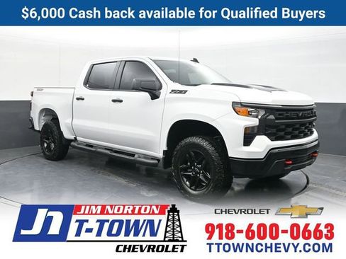 New 2026 Chevrolet Silverado 1500 Custom Trail Boss w/ LPO, Dark Essentials Package AWD/4WD image 1