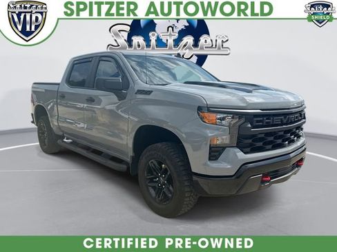 Used 2025 Chevrolet Silverado 1500 Custom Trail Boss w/ LPO, Dark Essentials Package AWD/4WD image 1