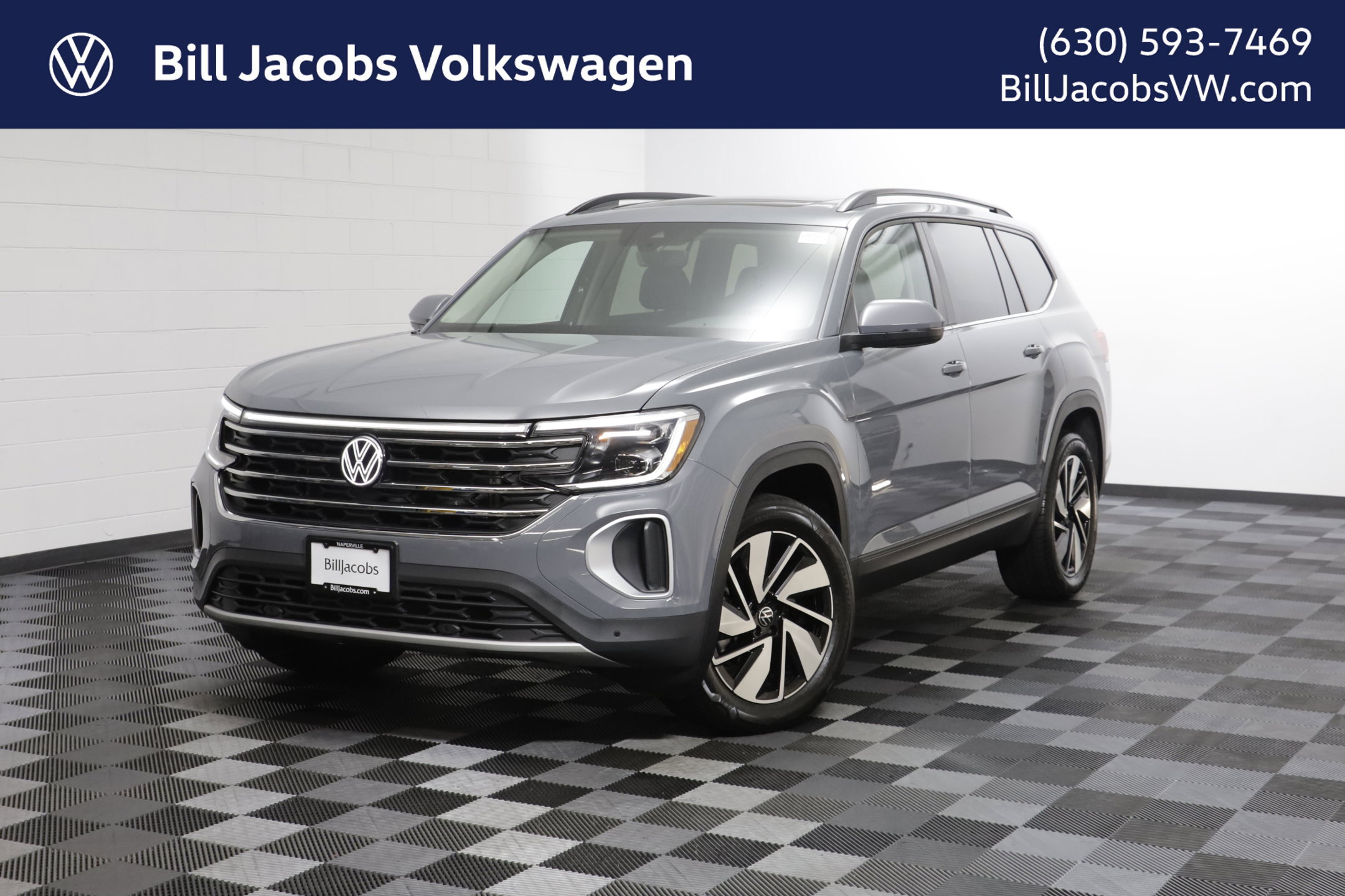 Certified 2026 Volkswagen Atlas SE w/ Panoramic Sunroof Package AWD/4WD image 1