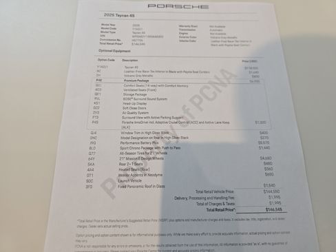 New 2025 Porsche Taycan 4S image 31