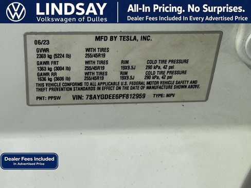 Used 2023 Tesla Model Y Long Range AWD/4WD image 26