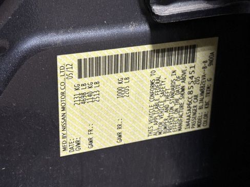 Used 2012 Nissan Maxima 3.5 SV w/ Premium Pkg image 29