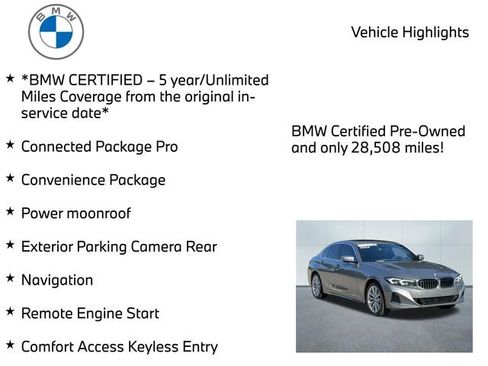 Used 2024 BMW 330i xDrive Sedan w/ Convenience Package AWD/4WD image 11