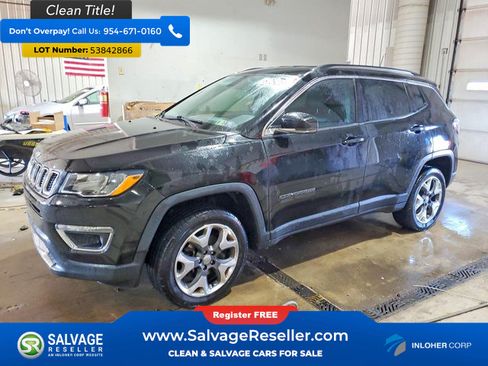 Used 2018 Jeep Compass Limited w/ Navigation Group AWD/4WD image 1