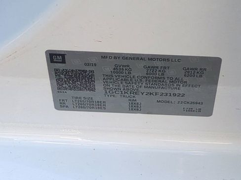 Used 2019 Chevrolet Silverado 2500 W/T w/ WT Convenience Package image 40