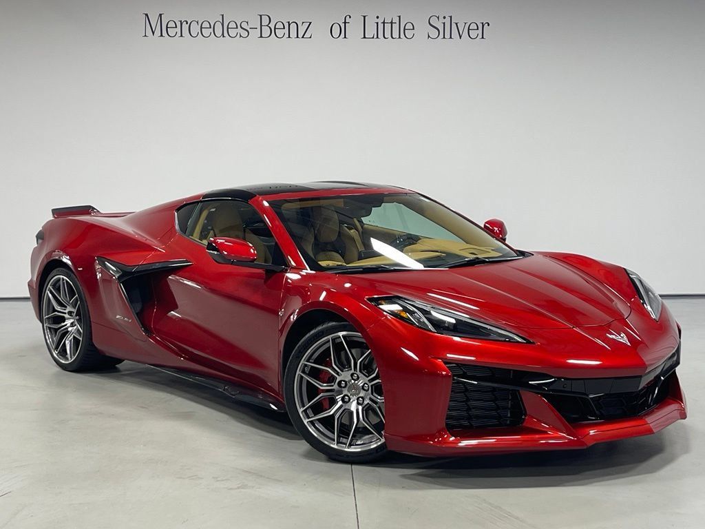 Used 2023 Chevrolet Corvette Z06 w/ Chrome Exterior Badge Package RWD image 8