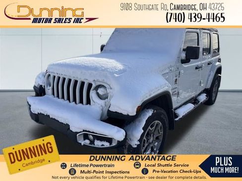 Used 2018 Jeep Wrangler Unlimited Sahara image 1