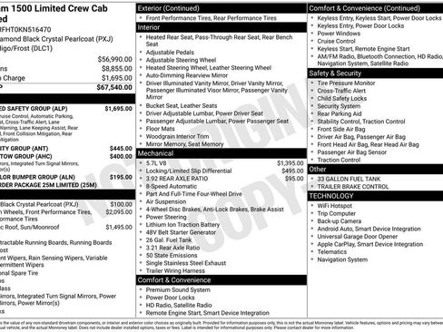 Used 2019 RAM 1500 Limited w/ Advanced Safety Group image 39