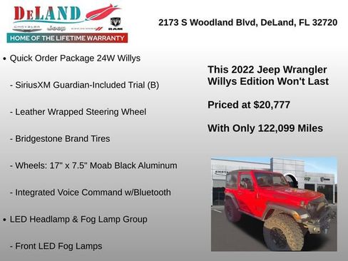 Used 2022 Jeep Wrangler Sport AWD/4WD image 5