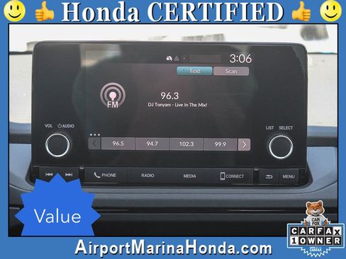 Certified 2023 Honda Accord EX image 14