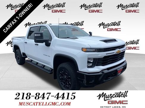Used 2024 Chevrolet Silverado 2500 Custom w/ Custom Convenience Package AWD/4WD image 1
