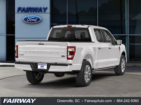 Used 2021 Ford F150 Platinum w/ Equipment Group 701A High AWD/4WD image 2