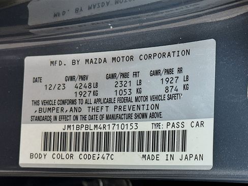 Used 2024 MAZDA MAZDA3 s image 12