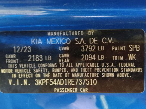 Used 2024 Kia Forte GT-Line w/ GT-Line Premium Package image 33