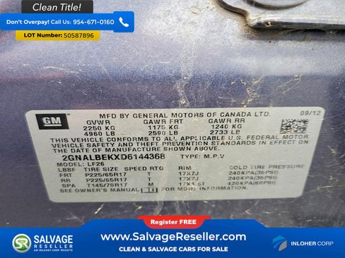 Used 2013 Chevrolet Equinox LS image 16