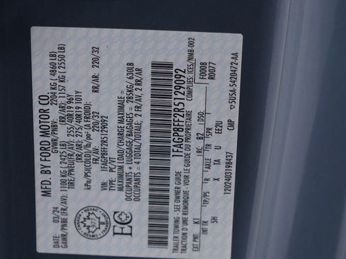 Used 2024 Ford Mustang GT Premium w/ GT Performance Package image 27