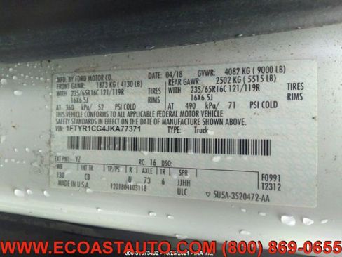 Used 2018 Ford Transit 250 130 Medium Roof image 10