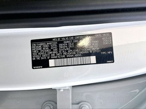 Used 2021 Volvo XC90 T8 Inscription w/ Protection Package Premier image 44