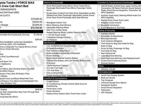 Used 2025 Toyota Tundra Platinum image 42