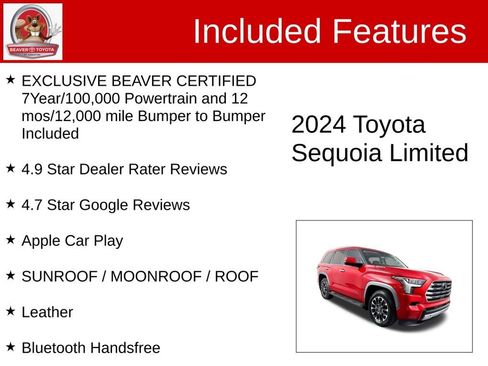 Used 2024 Toyota Sequoia Limited image 4
