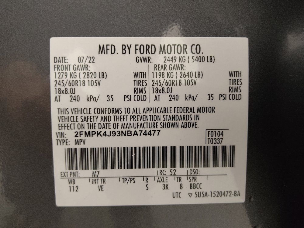 Used 2022 Ford Edge SEL w/ Convenience Package AWD/4WD image 33