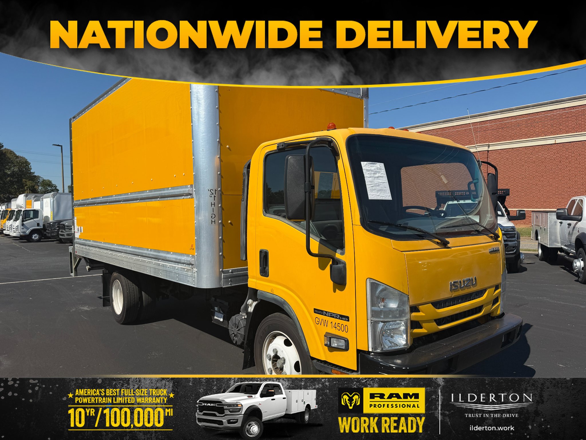 Used 2021 Isuzu NPR RWD image 1