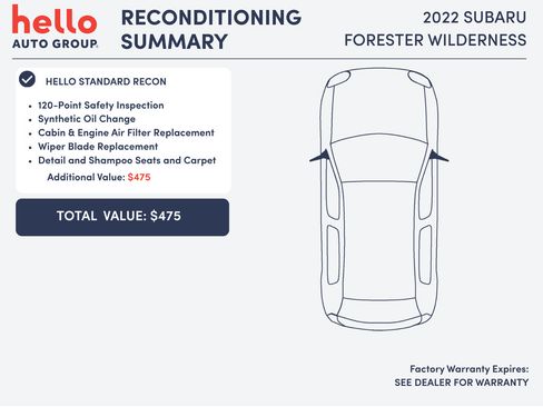 Used 2022 Subaru Forester Wilderness AWD/4WD image 3