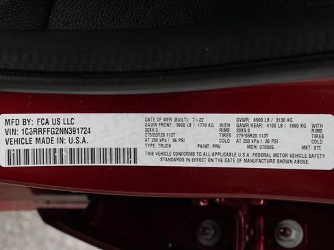 Used 2022 RAM 1500 Big Horn image 25