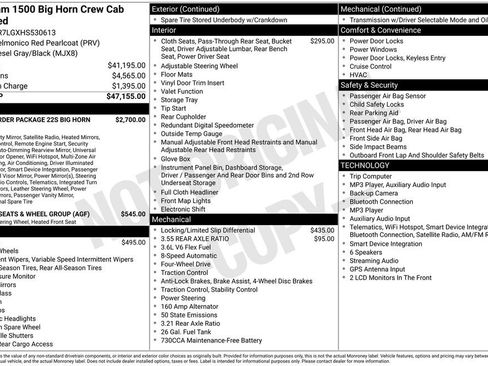 Used 2017 RAM 1500 Big Horn AWD/4WD image 7