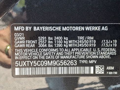 Used 2021 BMW X3 xDrive30i w/ Premium Package AWD/4WD image 27