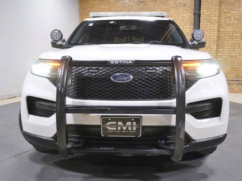 Used 2021 Ford Explorer Police AWD Red/Blue Lightbar a w/ Ready For The Road Package image 4
