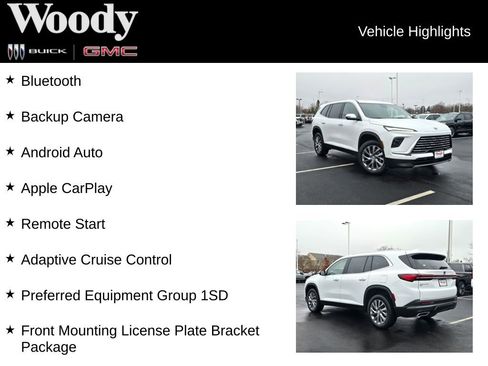 New 2026 Buick Enclave Preferred w/ Power Package AWD/4WD image 3