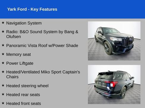 Certified 2025 Ford Explorer ST AWD/4WD image 2