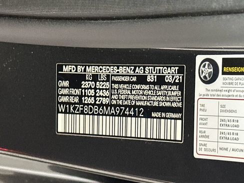 Used 2021 Mercedes-Benz E 350 Sedan w/ Premium Package image 9
