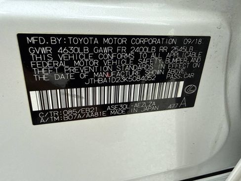 Used 2019 Lexus IS 300 w/ Accessory Package 2 RWD image 52