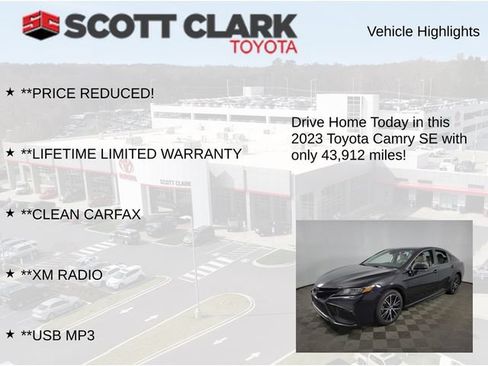 Used 2023 Toyota Camry SE FWD image 12