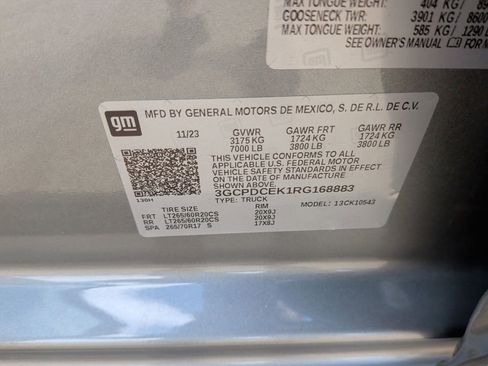 Used 2024 Chevrolet Silverado 1500 Custom Trail Boss image 46