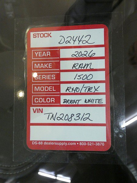 New 2026 RAM 1500 RHO w/ Bed Utility Group AWD/4WD image 31